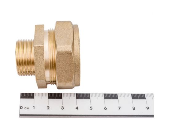 Переходная латунная муфта Stahlmann M 25x3/4 EF 2217192 – изображение 2