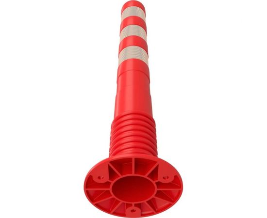 Разделительный гибкий столбик безопасности с креплением для цепи ТЕХНОЛОГИЯ 750 мм 7357 – изображение 4