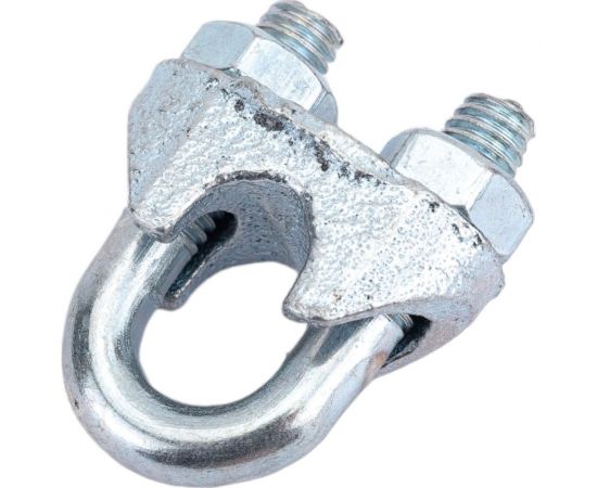 Зажим для стальных канатов vipкрепеж оцинкованный, 8 мм, 1 шт. 17808 VIP – изображение 3