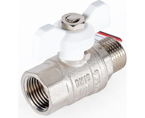 Шаровой кран PROFACTOR PF STANDARD в/н бабочка 1/2 дюйма PF FBV 303 – изображение 3