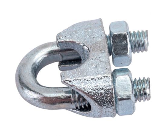 Зажим для стальных канатов vipкрепеж оцинкованный, 8 мм, 1 шт. 17808 VIP – изображение 2