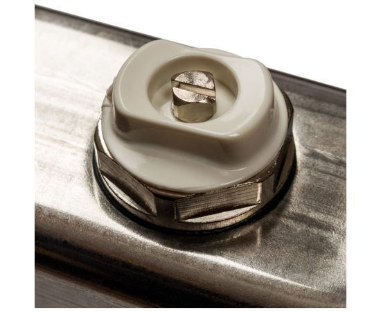 Коллектор из нержавеющей стали без расходомеров, с клапаном выпуска воздуха и сливом STOUT 2 выхода SMS-0932-000002 – изображение 7