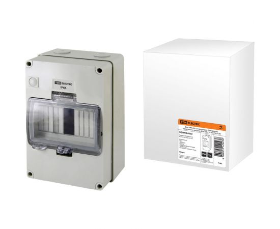 Бокс TDM КМПнИ-8, с индикатором, блокировкой, герметичными вводами, 200x200x110 мм, IP66 SQ0908-0202 