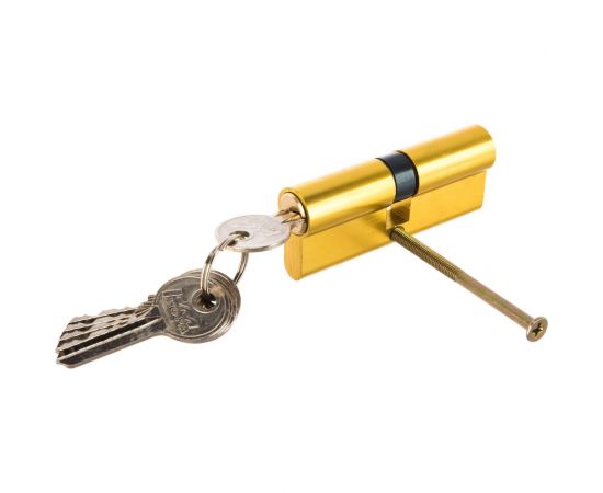 Цилиндровый механизм НОРА-М STD AL Л-80 40-40 золото 15276 