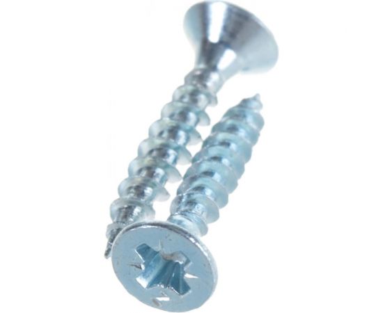 Потайной универсальный шуруп Метизный двор 3,5x20, оцинкованный, 1000 шт. 4690441021601 