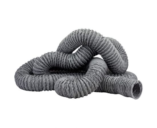 Гибкий рукав Vinil 100 мм, 10 м, серый Deltatools 2110-100-102 08-1015 