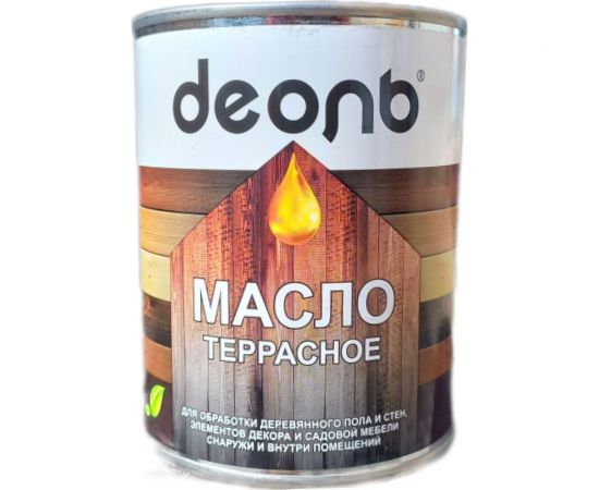 Масло террасное Деоль 0,75 л DMT075 