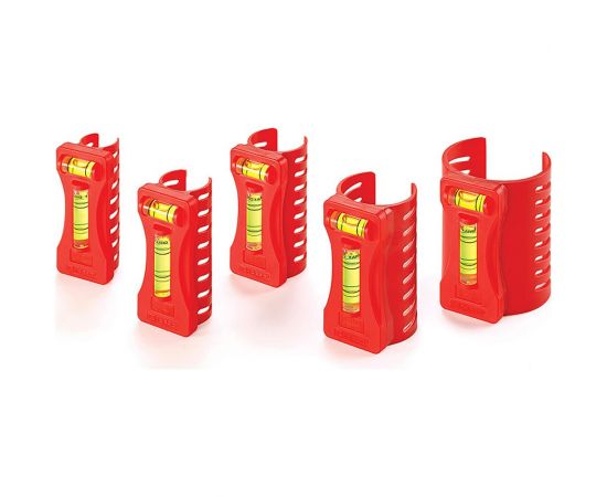 Набор уровней всех видов и типоразмеров труб (5 штук) KAPRO 350 