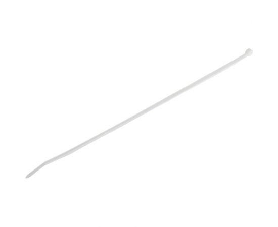 Нейлоновая неоткрывающаяся стяжка NIKOMAX 300х3,5мм, белая, уп-ка 100шт. NMC-CTN300-35-SL-WT-100 