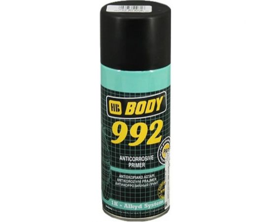 Аэрозольный грунт HB BODY 992 1К черный, 0.4 л 5100299200 