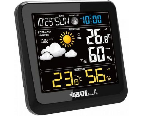 Метеостанция с беспроводным датчиком BVItech BV-641 