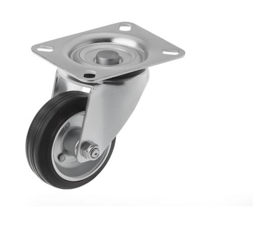 Колесо промышленное усиленное 80 мм поворотное с площадкой SRC 97 А5 1000479 