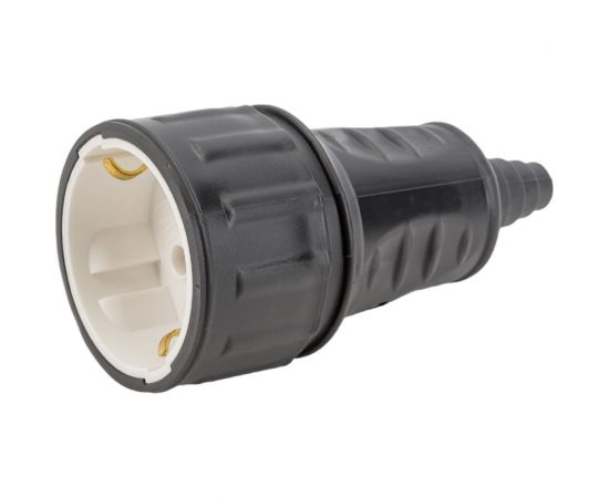 Переносная розетка Bylectrica 1-местн. с заз.конт. каучук, Р16-360 – изображение 2