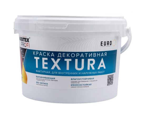 Акриловая декоративная краска Farbitex Textura (фактурная; 3.5 кг) 4300010757 – изображение 4
