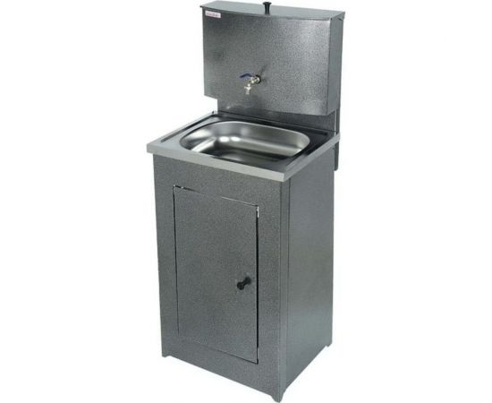 Рукомойник АКВАТЕКС металл, 500x450, серебро, безЭВН-20л +мойка нержавейка, в коробе 526806 – изображение 3