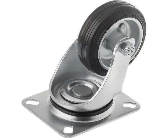 Колесо промышленное усиленное 80 мм поворотное с площадкой SRC 97 А5 1000479 – изображение 2