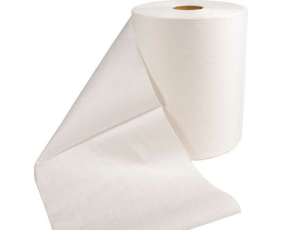 Нетканый протирочный материал Puretech W60 60гр/м2, 1 слой, белый, 38x42 см, 750 л/рулон W60420 – изображение 2