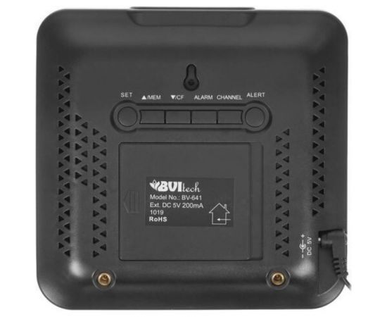 Метеостанция с беспроводным датчиком BVItech BV-641 – изображение 2