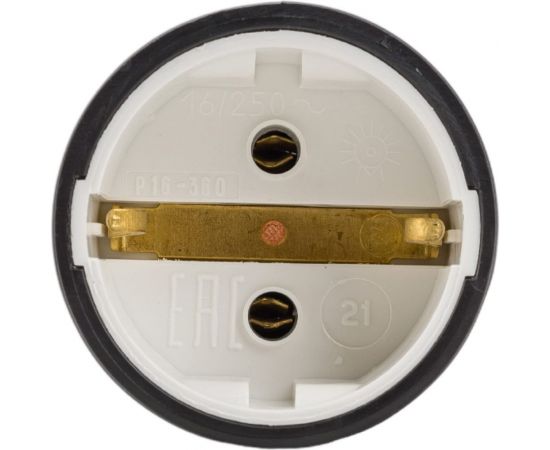 Переносная розетка Bylectrica 1-местн. с заз.конт. каучук, Р16-360 – изображение 4