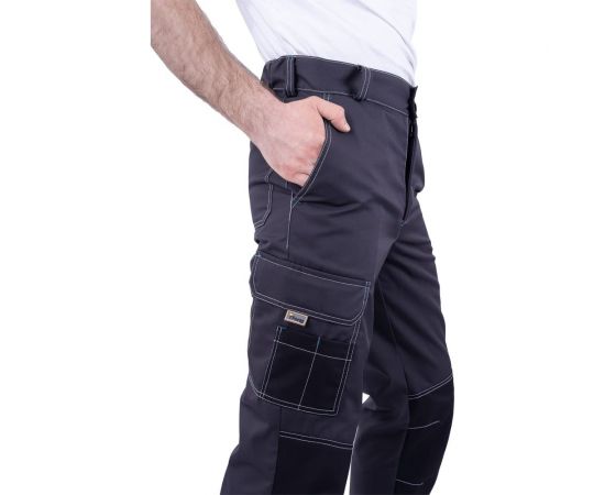 Летние брюки iForm ТУРБО SAFETY темно-серый/черный Брю 1604/104/170 – изображение 2