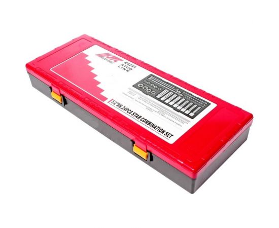 Набор инструментов TORX ключи E6-E24, головки E10-E24 в кейсе 24шт JTC-K4241 – изображение 6