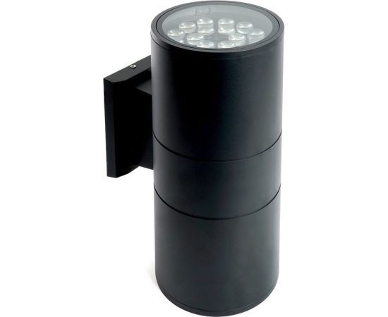 Уличный светодиодный светильник FERON 2х18W, 3200Lm, 4000K, черный DH0712 48359 