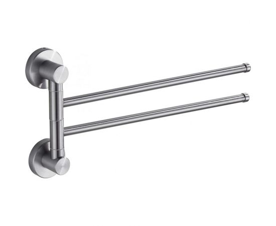 Держатель для полотенец Savol двойной поворотный S-005602 