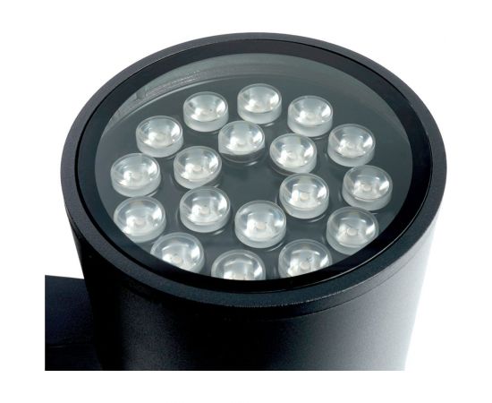 Уличный светодиодный светильник FERON 2х18W, 3200Lm, 4000K, черный DH0712 48359 – изображение 4