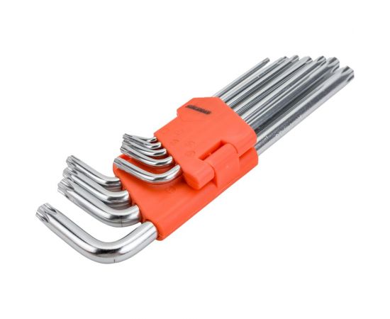 Удлиненные ключи-звездочки SANTOOL Т10-Т50 9 шт/уп 031655 – изображение 2