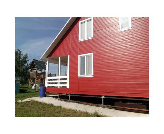 Фасадная краска DULUX DIAMOND для минеральных и деревянных поверхностей, матовая, база BW, 9 л 5770494 – изображение 4