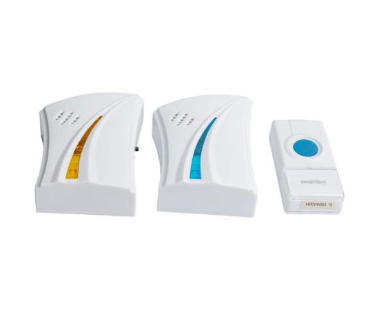 Дверной беспроводной звонок Smartbuy с цифр. код., IP44, два динамика, одна кнопка SBE-21-DP5-32 – изображение 2