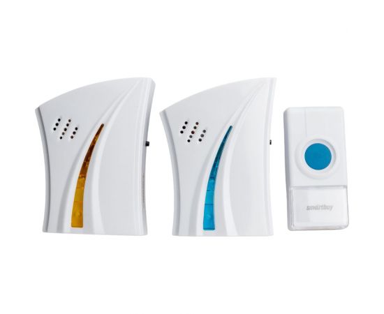 Дверной беспроводной звонок Smartbuy с цифр. код., IP44, два динамика, одна кнопка SBE-21-DP5-32 – изображение 3