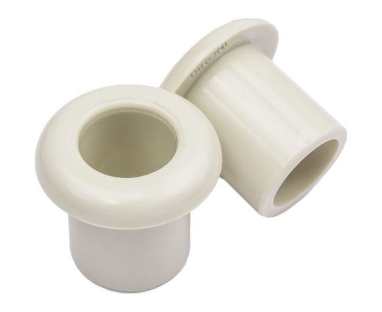 Проход через стену (втулка) BIRONI слоновая кость, пластиковый, 20 штук в упаковке B1-VT-211-20 