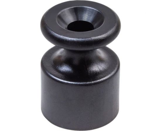 Изолятор для наружного монтажа Bironi пластик, цвет черный, 10 штук/упаковка B1-551-23-10 