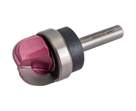 Фреза для желобов и чаш (28.6x15.9x63 мм; хв-к 8 мм; R=10 мм; верхний подшипник) PROCUT 214889BP 