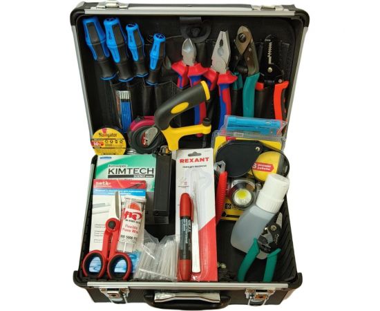 Набор инструментов для монтажа волоконно-оптического кабеля ViaSpring ВОК 1 комплект НИМ-25 