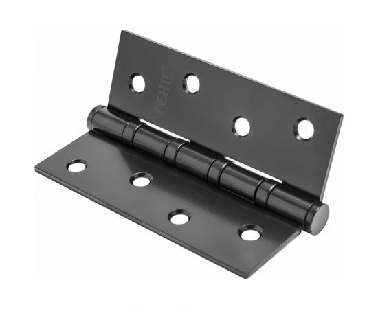 Стальная петля RENZ 100х75х2,5 мм, 4 подшипника, б/колп., подвес, черный DIY100-4BB FH B 