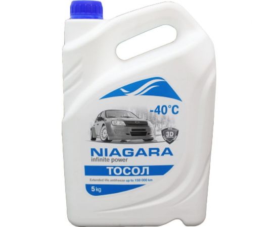 Охлаждающая жидкость NIAGARA Тосол Ниагара А-40М 5 кг 1003000011 