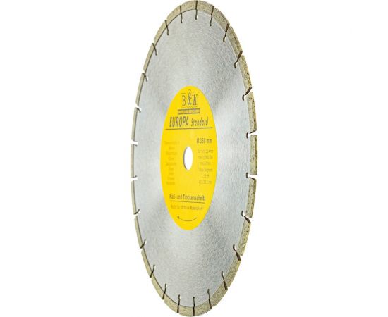 Диск алмазный сегментный Europa Standart 350x2.3х6.5x25.4 мм TGS TORGWIN S77231 – изображение 3