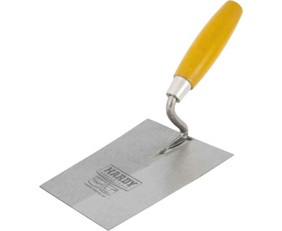 Четырехугольная кельма каменщика HARDY серия 30, размер 16х11 см 0810-301611 – изображение 2