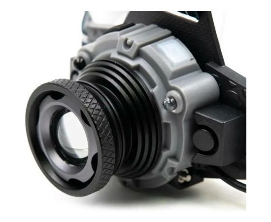 Налобный фонарь Следопыт СИБИРСКИЙ -Вольт-М, 1 LED, zoom, аккум. 220В, PF-PFL-HL51 – изображение 2