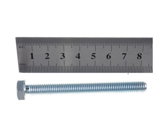 Болты МТК DIN 933 полная резьба 5.8 оцинк. 5 кг (примерно 159 шт) 8,0 x 80 1689080080 – изображение 3