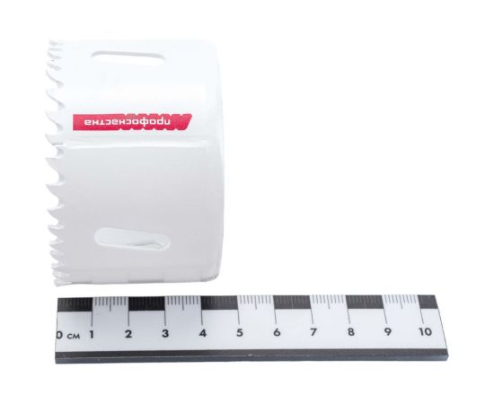 Коронка биметаллическая крупный зуб (67 мм, 38 мм, HSSE, М42) №054 Профоснастка 80101054 – изображение 4