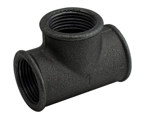 Тройник Сантис 90 1" вр чугун 000748 