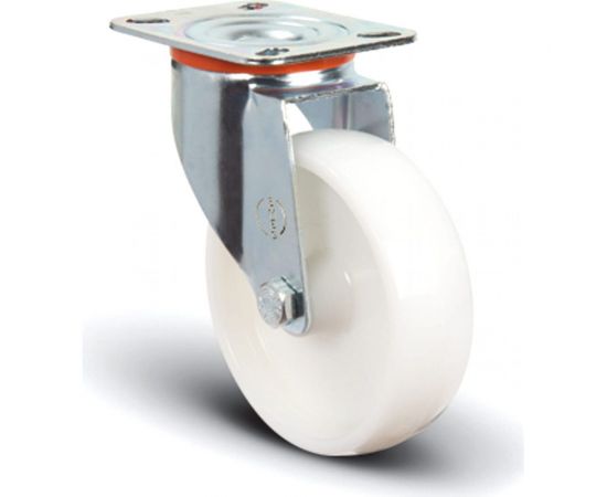 Колесо нейлоновое поворотное 125 мм MFK-TORG EM01-ZKZ-125 