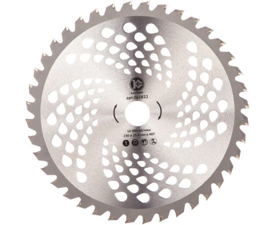 Нож для триммера (230x25.4 мм; 40T) Калибр 00000064678 