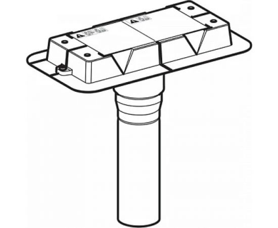 Корпус душевого канала Geberit CleanLine сквозная монтажная установка 154.153.00.1 00000042015 – изображение 3