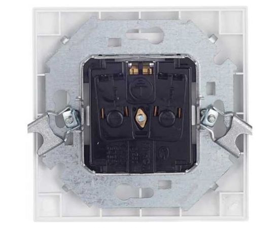 Розетка с заземлением, шторками и крышкой IP-44 Simon 1590450-030 – изображение 3