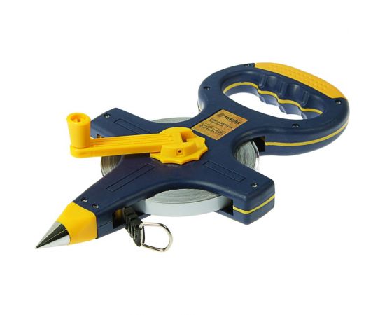 Мерная лента ТУНДРА геодезическая, металлическая, 50 м х 12.5 мм 3725758 