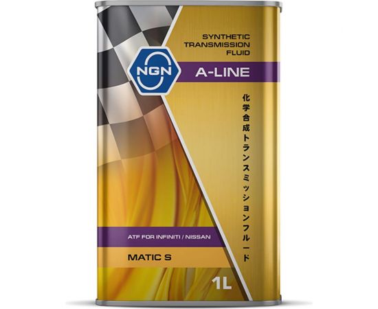 Трансмиссионное масло NGN A-LINE ATF Matic S синтетическое, 1л V182575180 